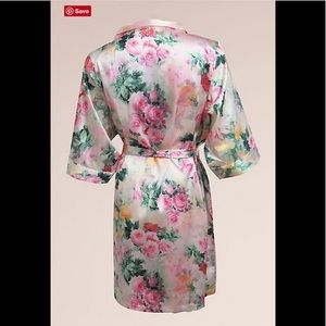 David’s bridal Pastel Floral Robe